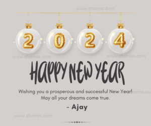 happy new year 2024 photo 